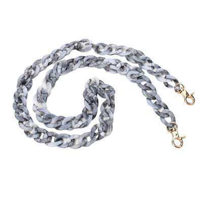 60/120 cm uklonjivi lanac od akrilne smole, remen za torbu za ručnu torbicu DIY zamjenska ručka za žensku torbu, plastične trake, dodaci za torbe