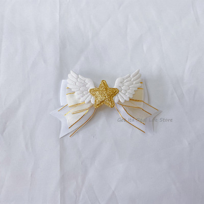 Kawaii Bow Ita Bag Chain Candy Colors Star Wing Bow Pins Podesiva DIY torba Pearl Chain Anime Itabag Decoration Accessories H340