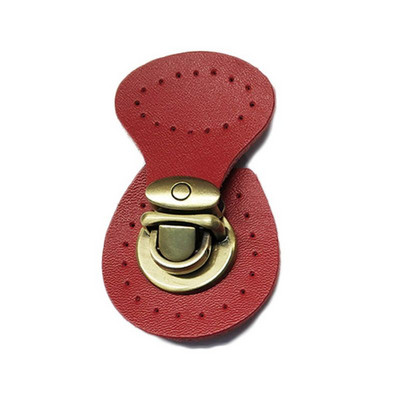 Műbőr mágneses gombos zár táska pattintható csattal kapcsos rögzítő csere barkács kézitáska pénztárca varrás kiegészítők