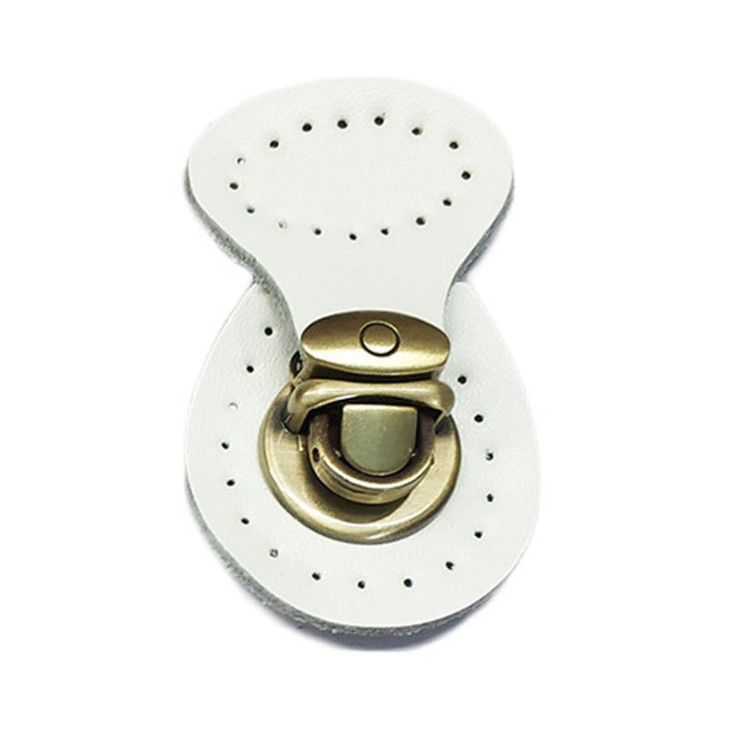 Műbőr mágneses gombos zár táska pattintható csattal kapcsos rögzítő csere barkács kézitáska pénztárca varrás kiegészítők