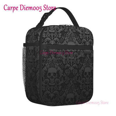 Mystická duchovná doska Halloween Witch Lunch Box nepriepustný Ouija okultný mágia chladič termálne izolované jedlo obed taška kancelária