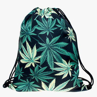 Ženska ruksak s uzicom Smiješni crtani uzorak Zvjezdano nebo Vanzemaljac torba s uzicom Putna džepna torba s uzicom Školska torba