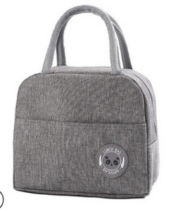 Amiqi toplinski izolirana torba Kutija za ručak velikog kapaciteta za žene Prijenosni hladnjak, hladnjak Ručne torbe Vodootporna Kawaii torba za hranu za posao