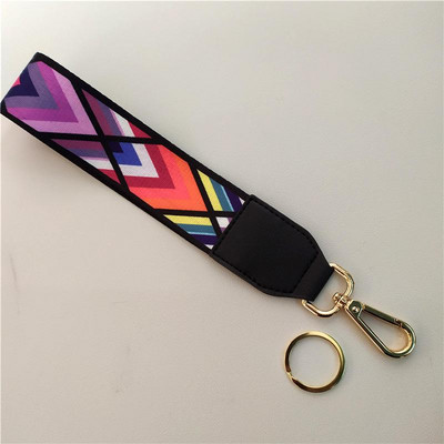 Modni, nova boja, etno stil, remen za ruku, ručka s privjeskom za ključeve, ukrasni remen, remen za dodatke, kratki dodaci za ruke, ručka torbe