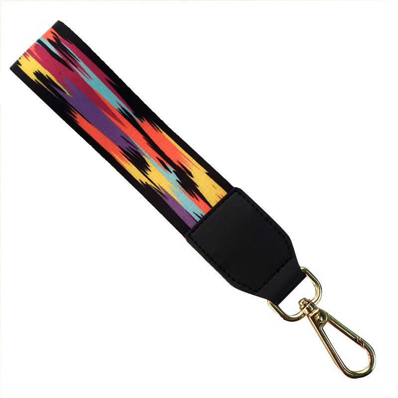 Modni, nova boja, etno stil, remen za ruku, ručka s privjeskom za ključeve, ukrasni remen, remen za dodatke, kratki dodaci za ruke, ručka torbe