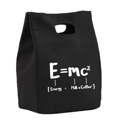 Viața începe după cafea Prânz Geantă frigorifică Toc din pânză Folie izolată Geanta termică pentru picnic Container pentru cină de birou Depozitare alimente