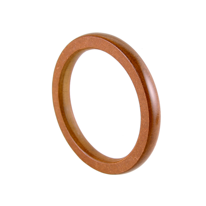 Kerek fa fogantyú kézzel készített kézitáskához Barkácsolás hordtáska pénztárca keret készítés táska akasztó táska tartozékok alkatrészek akasztó