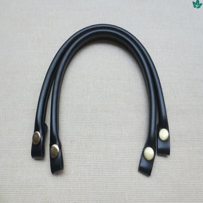 1 pereche 40 cm mâner cu buton rapid geantă de femei geantă de mână subțire detașabilă din piele PU mânere cureaua de schimb pentru geantă Acceso