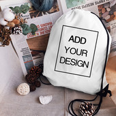 Personalizați genți cu șnur Genți de yoga pentru femei Genți de sport pentru bărbați Genți de desen Geantă portabilă multifuncțională Geantă de baschet albă