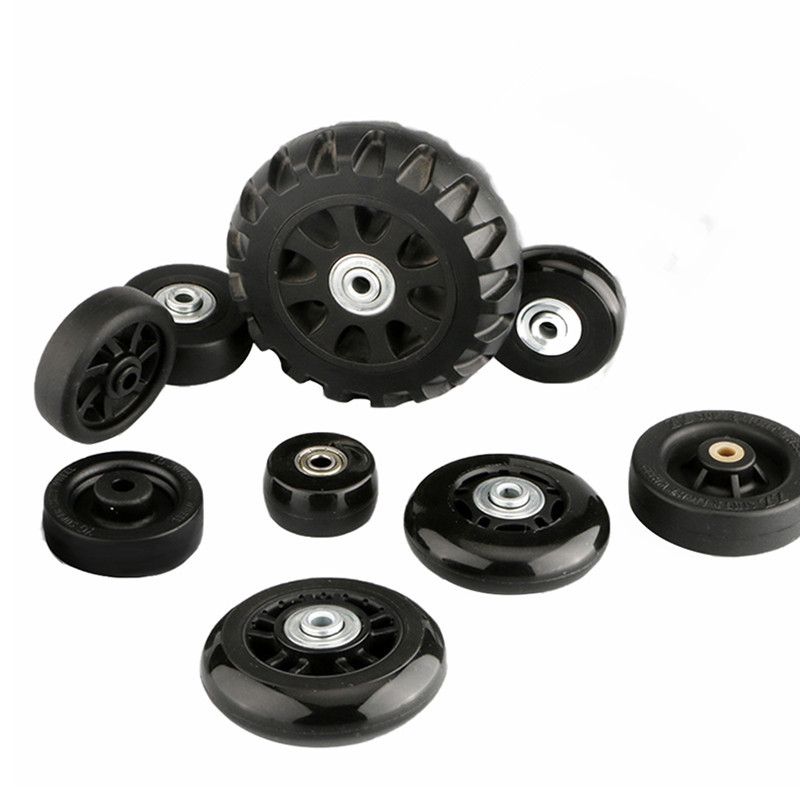 2 buc/set Roți pentru valiză Accesorii pentru bagaje Axe pentru roți de schimb Instrumente de reparație Deluxe Rotile Saci cu accesorii cu șuruburi