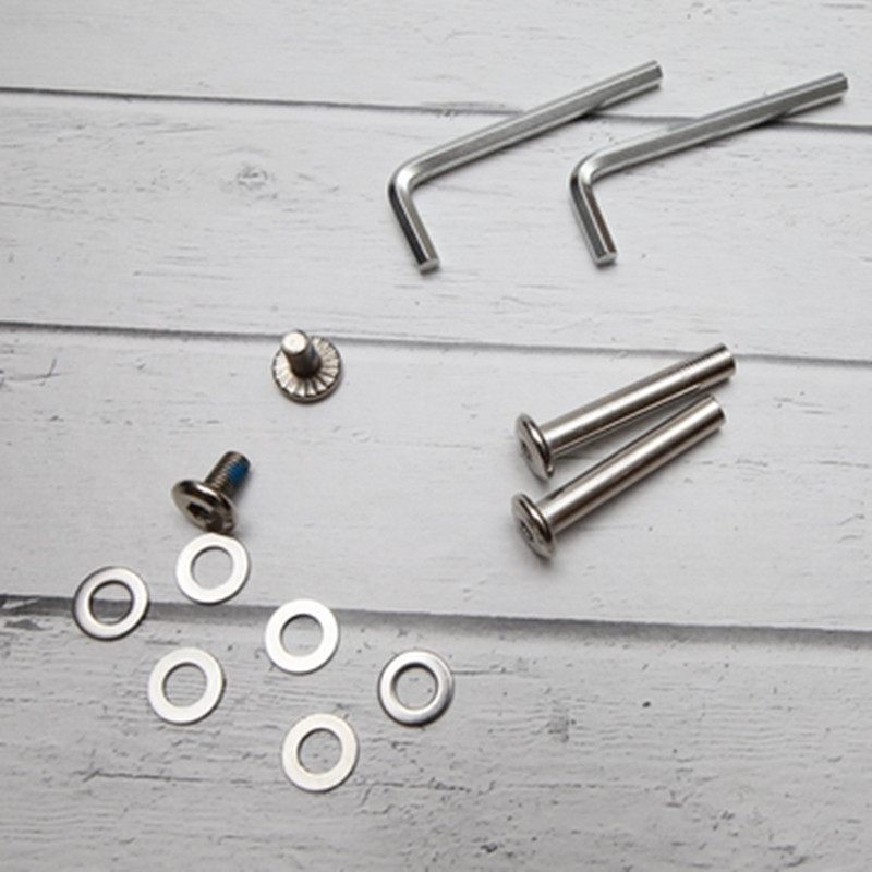 2 buc/set Roți pentru valiză Accesorii pentru bagaje Axe pentru roți de schimb Instrumente de reparație Deluxe Rotile Saci cu accesorii cu șuruburi