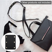 2 buc 10X12 cm Mâner pentru valiză din piele moale Mâner de protecție pentru bagaje înveliș din piele Anti-accident vascular cerebral Curea de umăr pentru cărucior