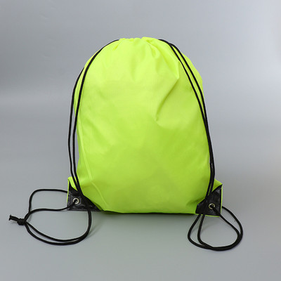 Személyre szabott testreszabás Nyomtatási kép / embléma / név a zsinóros táskán Női Férfi Causal Hátizsák Utazótáskák Sporttáska