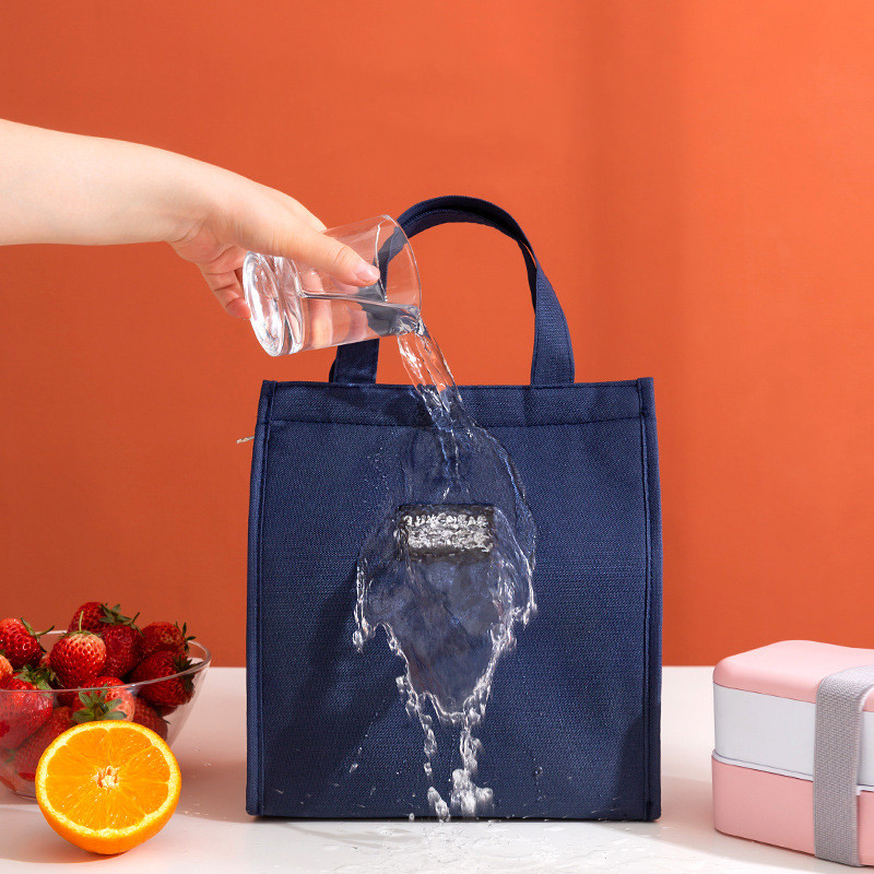 Prijenosne Oxford torbe za ručak Torbica za svježi hladnjak za uredske studente Prikladna kutija za ručak Torbica za parove Plava ružičasta torba za spremnik hrane