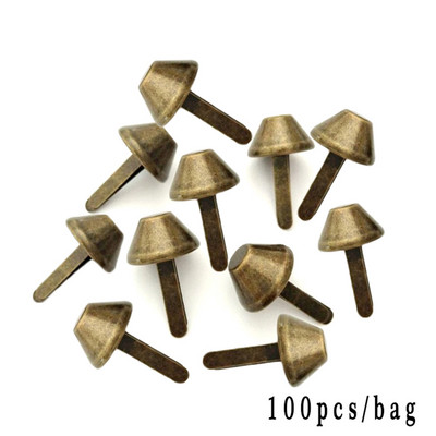 12 mm 100 kom. Torbica s zakovicama, probušena za torbicu, torbica, punk rock, metalni obrt, torbica, stopala, torbica s zakovicama, DIY dodaci, veleprodaja