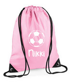 Personalizirano ime Football Back To Drawstring Boy Bag PE GYM School Kids Bag Custom Birthday Gifts Team Bag Ruksak