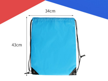 Εξατομικευμένο όνομα Football Back To Drawstring Boy Bag PE GYM School Kids Bag Custom Τσάντα πλάτης για δώρα γενεθλίων