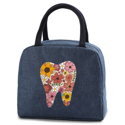 Torba za ručak, ručka, izolacija, rashladna torba za žene, dječja kutija za ručak, piknik, putovanja, prijenosni otisak zuba, doručak, termalno skladištenje hrane