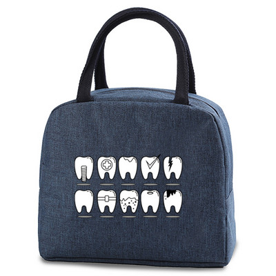 Torba za ručak, ručka, izolacija, rashladna torba za žene, dječja kutija za ručak, piknik, putovanja, prijenosni otisak zuba, doručak, termalno skladištenje hrane
