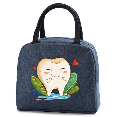 Torba za ručak, ručka, izolacija, rashladna torba za žene, dječja kutija za ručak, piknik, putovanja, prijenosni otisak zuba, doručak, termalno skladištenje hrane