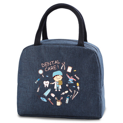 Torba za ručak, ručka, izolacija, rashladna torba za žene, dječja kutija za ručak, piknik, putovanja, prijenosni otisak zuba, doručak, termalno skladištenje hrane