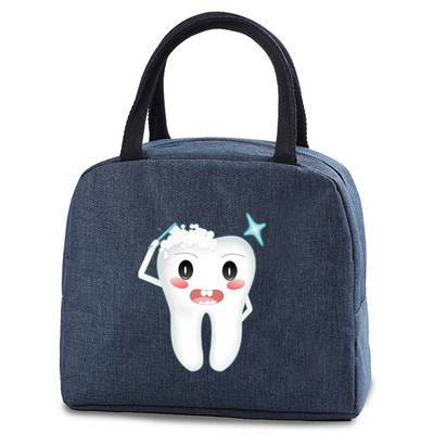 Torba za ručak, ručka, izolacija, rashladna torba za žene, dječja kutija za ručak, piknik, putovanja, prijenosni otisak zuba, doručak, termalno skladištenje hrane