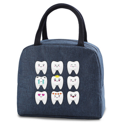 Torba za ručak, ručka, izolacija, rashladna torba za žene, dječja kutija za ručak, piknik, putovanja, prijenosni otisak zuba, doručak, termalno skladištenje hrane
