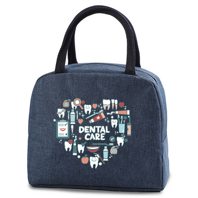 Torba za ručak, ručka, izolacija, rashladna torba za žene, dječja kutija za ručak, piknik, putovanja, prijenosni otisak zuba, doručak, termalno skladištenje hrane