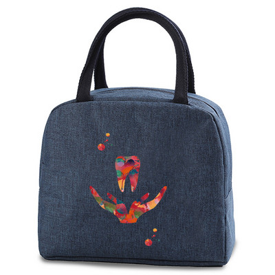 Torba za ručak, ručka, izolacija, rashladna torba za žene, dječja kutija za ručak, piknik, putovanja, prijenosni otisak zuba, doručak, termalno skladištenje hrane