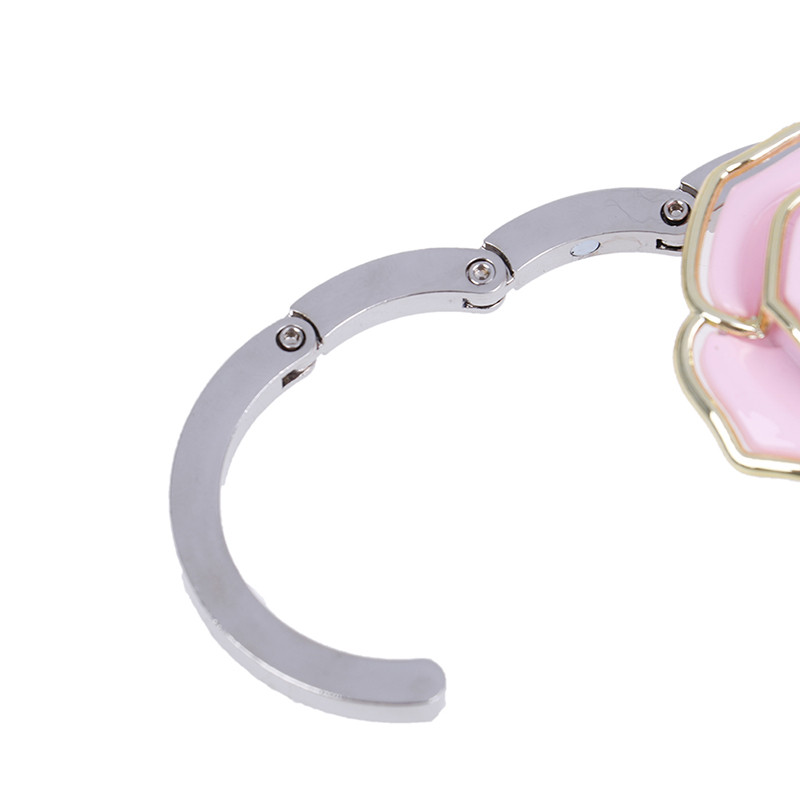 1 KOM Vješalica u obliku cvijeta Kukaste vješalice za torbu Držač za vješanje Ruža Stol Uredska torbica, torbica, kišobran