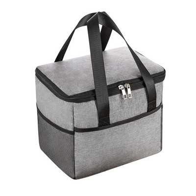 Nagy kapacitású kemping hőhűtő táska ebéd táska vízálló Oxford szövetből készült piknik szigetelt táska zsák ebédlődoboz piknikkosár