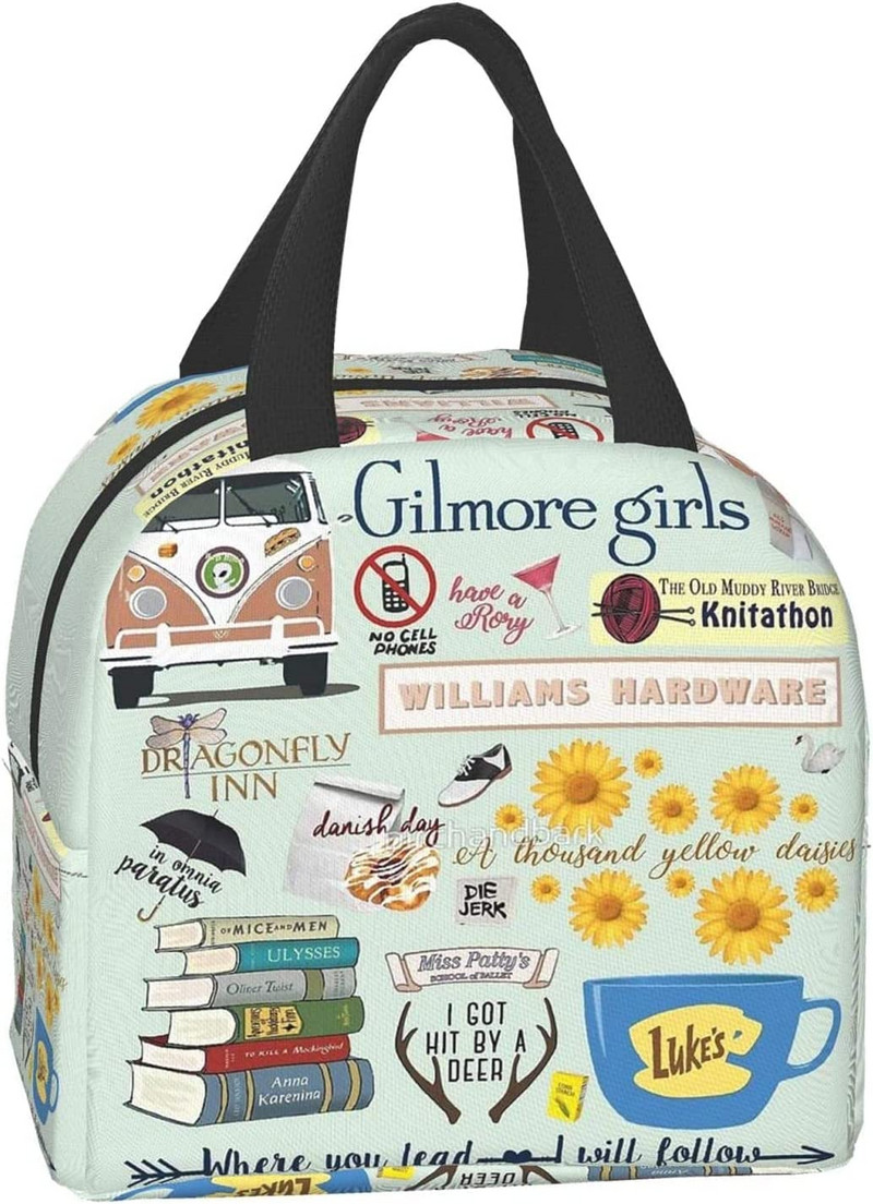 Gilmore Girls Lunch Tote Bag za ženske darove Modna sklopiva Jednostavna Moderna DIY torba Velika