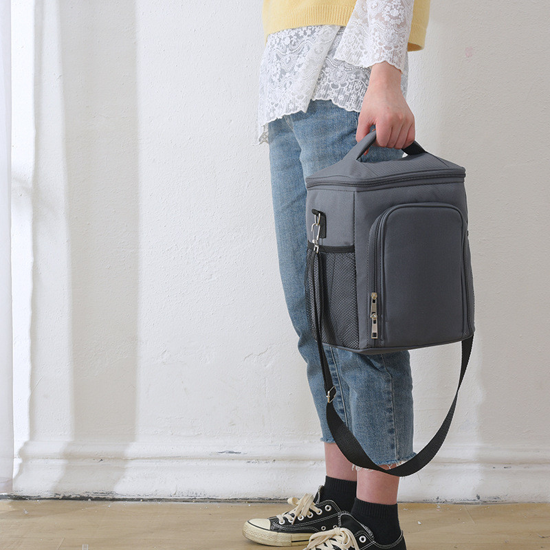 2022-es divatos vízálló termál ebédlőtáska nőknek Férfi Újrafelhasználható piknik válltáskák Diákok Munka Iskolai Vacsoradoboz Thermobag