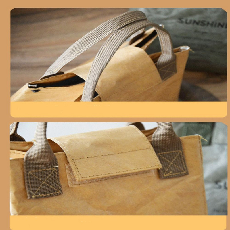 Torba za ručak Dupont Papirna kutija za ručak Torba Izolacija Hlađena prijenosna vodootporna torba za pohranu Škola Piknik na otvorenom