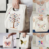 Torba za ručak za slatku torbu Izolirana kutija Torba za ručak za višekratnu upotrebu za žene Muškarci Posao Piknik Putovanje Poklon Škola Ured Posuda za ručak