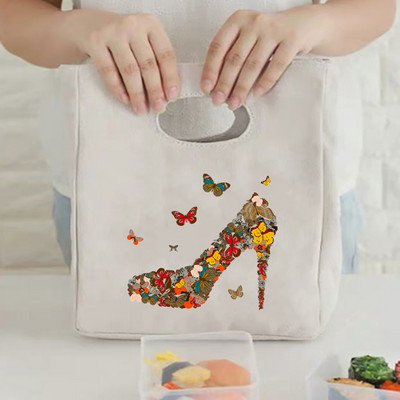 Torba za ručak za slatku torbu Izolirana kutija Torba za ručak za višekratnu upotrebu za žene Muškarci Posao Piknik Putovanje Poklon Škola Ured Posuda za ručak