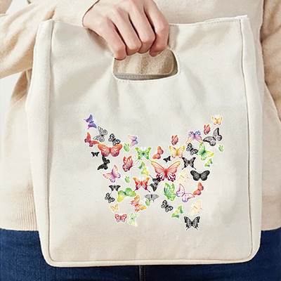 Torba za ručak za slatku torbu Izolirana kutija Torba za ručak za višekratnu upotrebu za žene Muškarci Posao Piknik Putovanje Poklon Škola Ured Posuda za ručak