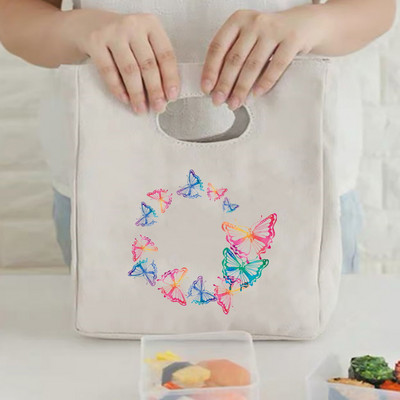 Torba za ručak za slatku torbu Izolirana kutija Torba za ručak za višekratnu upotrebu za žene Muškarci Posao Piknik Putovanje Poklon Škola Ured Posuda za ručak