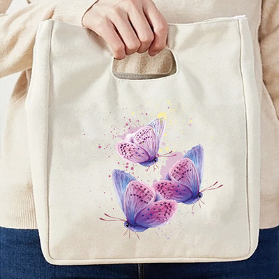 Torba za ručak za slatku torbu Izolirana kutija Torba za ručak za višekratnu upotrebu za žene Muškarci Posao Piknik Putovanje Poklon Škola Ured Posuda za ručak