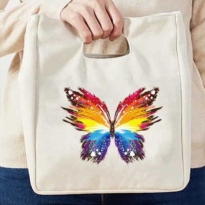 Torba za ručak za slatku torbu Izolirana kutija Torba za ručak za višekratnu upotrebu za žene Muškarci Posao Piknik Putovanje Poklon Škola Ured Posuda za ručak