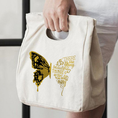 Torba za ručak za slatku torbu Izolirana kutija Torba za ručak za višekratnu upotrebu za žene Muškarci Posao Piknik Putovanje Poklon Škola Ured Posuda za ručak