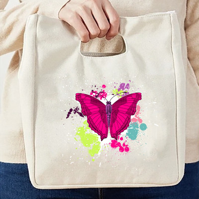 Torba za ručak za slatku torbu Izolirana kutija Torba za ručak za višekratnu upotrebu za žene Muškarci Posao Piknik Putovanje Poklon Škola Ured Posuda za ručak