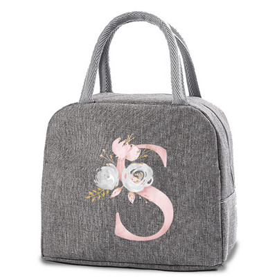 Izolirane torbe za ručak Platnena torbica s ružičastim cvjetovima Rashladne torbe za prijenosnu torbu za hladnjak Kutija za ručak Vreće za hranu za dječje torbice za piknik