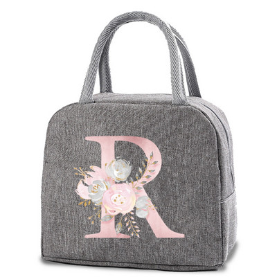 Izolirane torbe za ručak Platnena torbica s ružičastim cvjetovima Rashladne torbe za prijenosnu torbu za hladnjak Kutija za ručak Vreće za hranu za dječje torbice za piknik