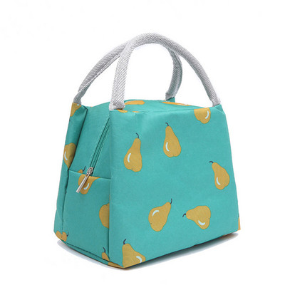 PURDORED 1 kom jednobojna torba za spremnik za hranu i voće Ženska torba za ručak Termoizolirane rashladne torbe Dječja torba za ručak Termo