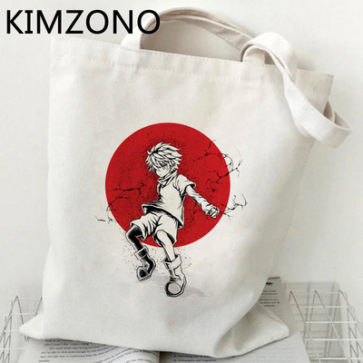 Hunter x Hunter Hxh Killua Hisoka torba za kupovinu bolsa tote torba za recikliranje pamučna torba tkana boodschappentas grab