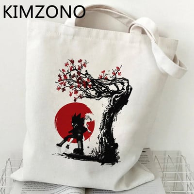 Hunter x Hunter Hxh Killua Hisoka torba za kupovinu bolsa tote torba za recikliranje pamučna torba tkana boodschappentas grab