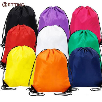 Φορητό SportBag Thicken Drawstring Ζώνη Ιππασίας Σακίδιο πλάτης γυμναστικής Τσάντα παπουτσιών με κορδόνια Ρούχα Σακίδιο πλάτης αδιάβροχο Bolsa Tela Infantil