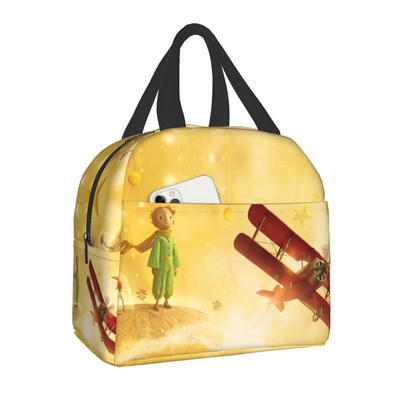 Bajka Fikcija Mali princ Torba za ručak Topla kutija za ručak s hladnjakom Izolirana kutija za ručak za žene, djecu Škola piknik Hrana Prijenosne torbe