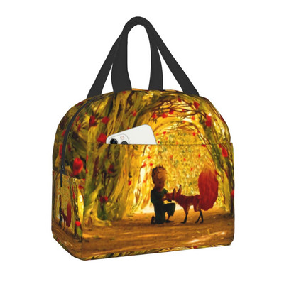 Bajka Fikcija Mali princ Torba za ručak Topla kutija za ručak s hladnjakom Izolirana kutija za ručak za žene, djecu Škola piknik Hrana Prijenosne torbe